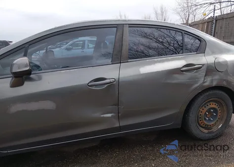 2012 Honda Civic Ex-L из США, поврежденный, VIN 2HGFB2F97CH501779